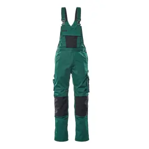 Mascot Unique Augsburg Bib & Brace - Green/Black   (38.5) (Leg Length - Regular)