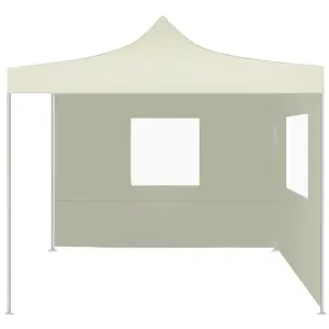 Berkfield Foldable Tent with 2 Walls 3x3 m Cream