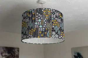 Flower Print (Ceiling & Lamp Shade) / 45cm x 26cm / Lamp Shade