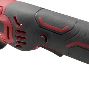 Lumberjack Cordless 20V Angle Grinder 115mm M14 Thread Overload Protection Red (BARE UNIT)