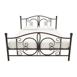 Kourtney Platform Bed Bronze / Kingsize (5')