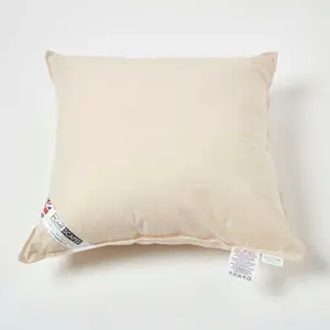 Homescapes Organic Cushion Pad - Premium Cushion Inserts and Fillers for Comfort 50 x 50 cm (20 x 20")