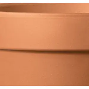 Verve Laleh Terracotta Plant pot (Dia) 11.2cm, (H)10cm, 1L