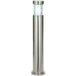 Outdoor IP44 Bollard Light Marine Grade Steel Lamp Post Garden Driveway Pillar