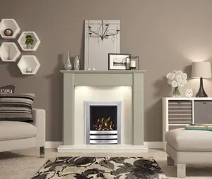 Be Modern Whitburn Stone finish Fire surround