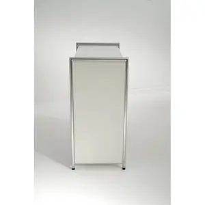 2 Drawer Filing Cabinet White