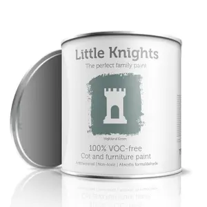 Little Knights Cot & Furniture Paint - Highland Green - 2.5 litre