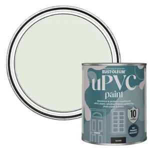 Rust-Oleum Sage Mist Gloss UPVC Paint 750ml