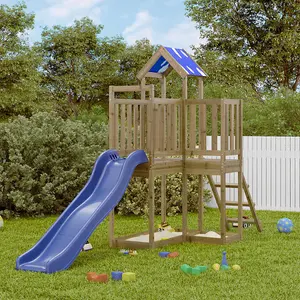 Berkfield Outdoor Playset Impregnated Wood Pine