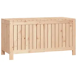 Berkfield Garden Storage Box 115x49x60 cm Solid Wood Pine