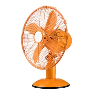 Essentials by Premier Orange Desk Fan