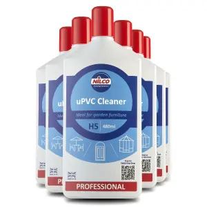 Nilco uPVC Cleaner Spray - 480mL x6 Garden Furniture Treatment 2.8 Litres