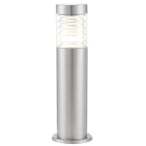 2 PACK Outdoor Post Bollard Light Marine Steel 0.5m 10W LED Driveway Path Lamp