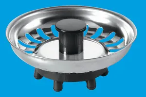 McAlpine BSKTOP Basket Strainer Waste Plug - Rubber Seal