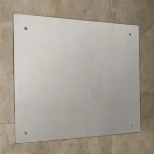 Frameless Rectangle Mirror 450x600mm - M&W