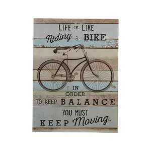 Maison by Premier Bike Wall Plaque