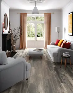 Swiss Krono Villa - Harbour Oak Grey 12mm Laminate Flooring. 1.29m² Pack