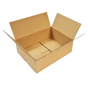 100 x 350x250x160mm Corrugated Postal Parcel Packing Shipping Royal Mail Boxes