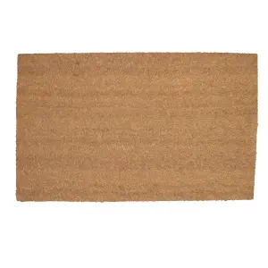 GoodHome Kebir Natural Scraper mat, 60cm x 90cm