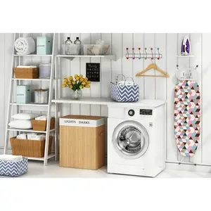 Living Nostalgia 2 Piece Laundry Set Antique Cream