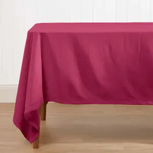 Homescapes Plum Tablecloth 137 x 228 cm