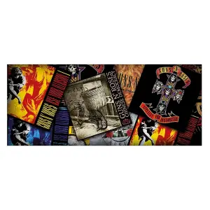 Guns N Roses Albums Collage Inner Two Tone Mug Multicoloured (One Size)