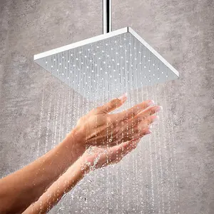 Mira Showers Honesty Showerhead 200mm Fixed Rainshower Head Chrome 1.1605.285