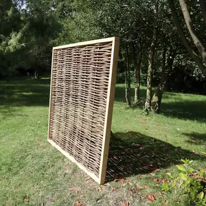 Framed Hazel Hurdles 6 ft x 6 ft