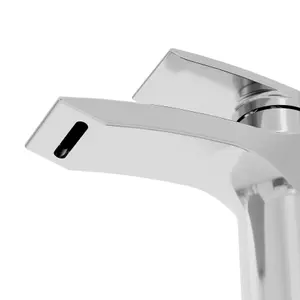 GoodHome Kariya Mini Chrome effect Basin Mixer Tap