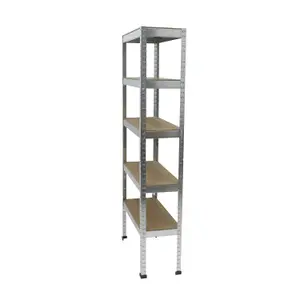 Oypla 500kg Heavy Duty 5 Tier Metal Storage Garage Shelving Racking