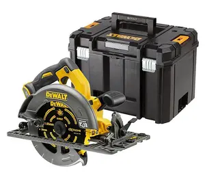 Dewalt DCS576N 54v XR Flexvolt Circular Saw 190mm Plunge Rail Base Tstak + Blade