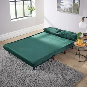 Home Source Morella Green Double Sofa Bed