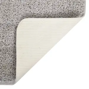 Shaggy Rug Light Grey 200x290 cm Anti Slip