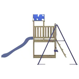 Berkfield Outdoor Playset Impregnated Wood Pine