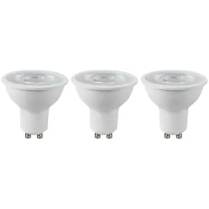 Crompton Lamps LED GU10 Bulb 5W Warm White (50W Eqv) (3 Pack)