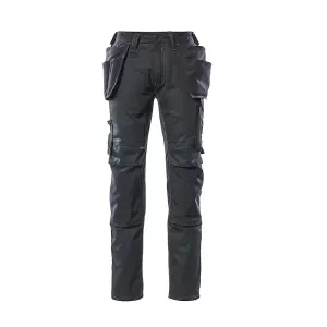 Mascot Unique Lightweight Trousers with Holster Pockets (Black)  (33.5) (Leg Length - Regular)