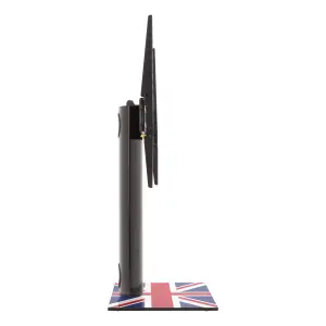 AVF Universal Table Top TV Stand with Bracket, for TVs up to 65" - Union Jack