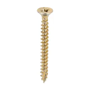 TIMCO Classic Multi-Purpose Countersunk Gold Woodscrews - 4.0 x 40 (200pcs)