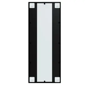 Mikayia Wall Mirror Black 100cm H x 40cm W