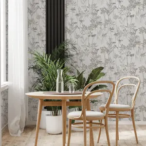 Superfresco Easy Patterned Neutral Solstice Embossed Wallpaper