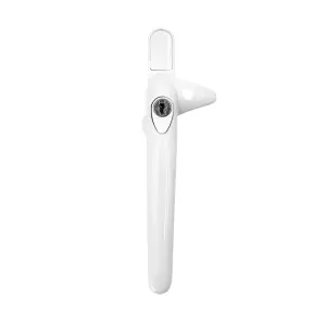 Universal Cockspur Window Handle Kit (10 Pack) - Left, White/White