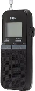 Bush Personal Portable FM Radio - Black