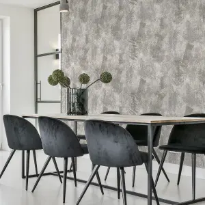 Arthouse Brushed Strokes Grey Wallpaper