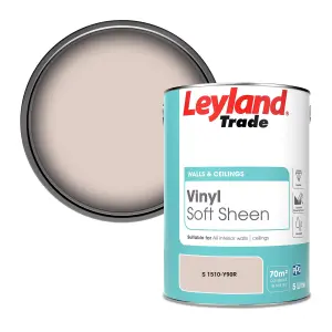 Leyland Trade Vinyl Soft Sheen Walls & Ceilings Emulsion Paint (S 1510-Y90R) - 5L