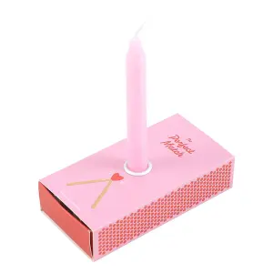 Something Different Love Affirmation Box Candles (Pack of 3) Pink (One Size)