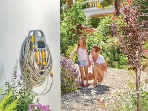 Hozelock Grey 30m Garden Hose Holder