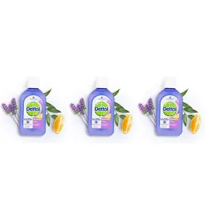 Dettol Disinfectant Liquid Lavender & Orange 500ML Pack of 6