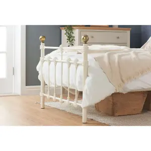 Birlea Atlas Single BedFrame In  Cream