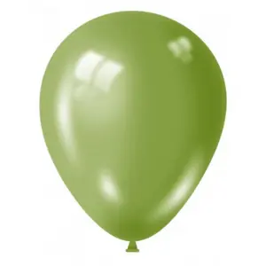 Globos Latex Balloons (Pack of 100) Lime Green (One Size)