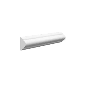 Wall Panels World Astragal Large MDF Wall Panel Moulding - 34mm x 17.5mm x 2440mm, Primed